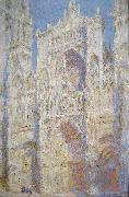 Claude Monet Rouen Cathedral, West Facade, Sunlight oil on canvas